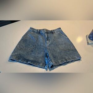 ON 34th Blue Denim Women's Jean Shorts size 12